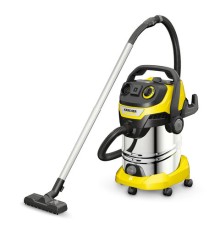Пылесос хозяйственный KARCHER WD 6 PS, мусоросборник 30 л, мощность 1300 Вт, желтый, 1.628-360.0