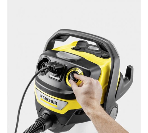 Пылесос хозяйственный KARCHER WD 6 PS, мусоросборник 30 л, мощность 1300 Вт, желтый, 1.628-360.0
