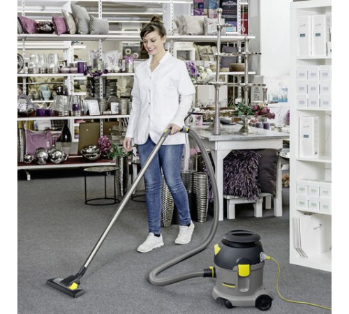Пылесос хозяйственный профессиональный KARCHER T 10/1 Adv, пылесборник, 700 Вт, 1.527-154.0