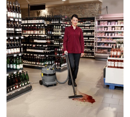 Пылесос хозяйственный профессиональный KARCHER NT 22/1 Ap, пылесборник, 1300 Вт, 1.378-600.0