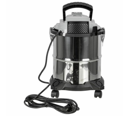 Пылесос хозяйственный РЕСАНТА ПС-1500/20, 1500 Вт, сухая/влажная уборка, сила всасывания 300 Вт, бак 20 л, 75/19/1