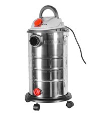Пылесос хозяйственный РЕСАНТА ПС-1500/30, 1500 Вт, сухая/влажная уборка, сила всасывания 300 Вт, бак 30 л, 75/19/2
