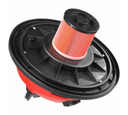 Пылесос хозяйственный ЗУБР ПУ-60-1400, 1400 Вт, сухая/влажная уборка, сила всасывания, ПУ-60-1400 М4