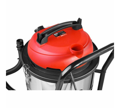 Пылесос хозяйственный ЗУБР ПУ-60-1400, 1400 Вт, сухая/влажная уборка, сила всасывания, ПУ-60-1400 М4