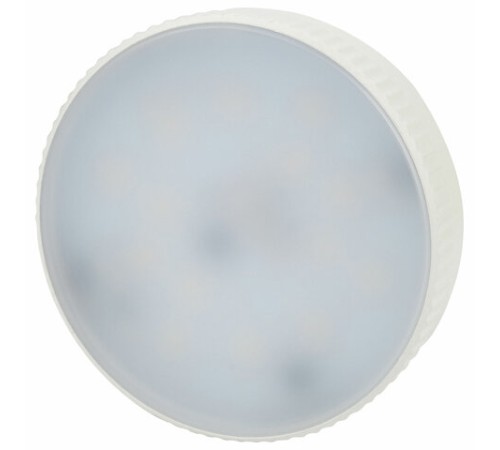 Лампа светодиодная ЭРА RED LINE, 12 (110) Вт, цоколь GX53, таблетка, теплый белый свет, 30000 ч., LEDGX12W827GX53R, Б0048012