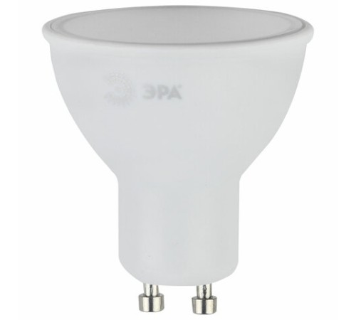 Лампа светодиодная ЭРА STD, 12 (110) Вт, цоколь GU10, софит, нейтральный белый свет, 35000 ч., LEDMR1612W840GU10, Б0040890
