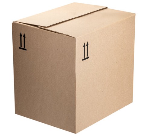 Гофрокороб, длина 370 мм х ширина 300 мм х высота 360 мм, марка Т22, профиль В, FEFCO 0202 / ГОСТ, исполнение Б, 503212