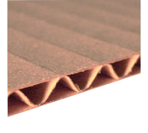 Гофрокартон листовой 1200х800 мм, марка Т22, профиль В, 503213