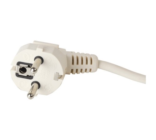 Сетевой фильтр SONNEN U-365, 6 розеток, с заземлением, выключатель, 10 А, 5 м, белый, 511427