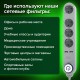 Сетевой фильтр SONNEN DX04, 4 розетки, 2 USB-порта, с заземлением, 10 А, 1,5 м, графит, 513493