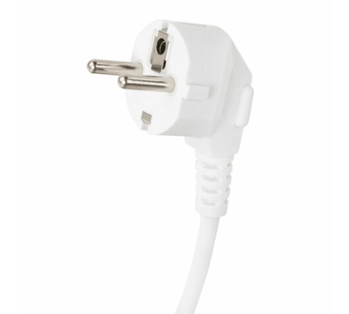 Сетевой фильтр SONNEN SPW-505, 5 розеток с заземлением, выключатель, 10 А, 5 м, белый, 513655