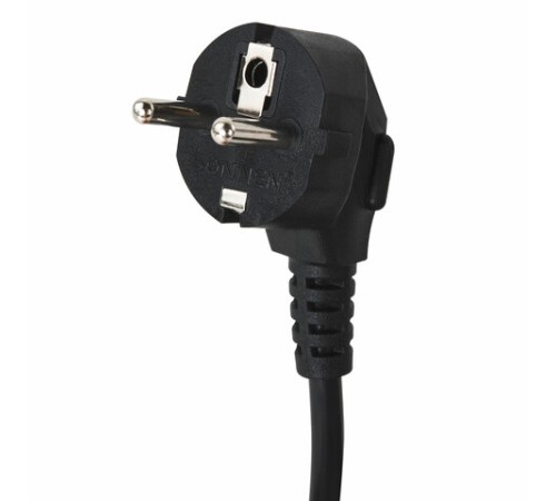 Сетевой фильтр SONNEN SPB-505, 5 розеток с заземлением, выключатель, 10 А, 5 м, черный, 513658