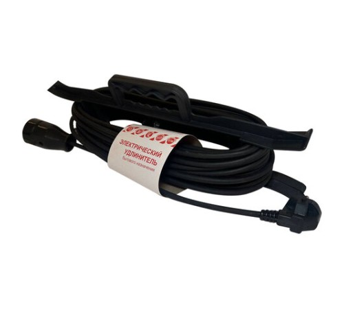 Удлинитель на рамке РС16, 1 розетка без заземления, КГ 2x1,5 мм2, 20 м, 16 А, медь, морозостойкий, 153