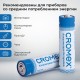 Батарейки алкалиновые "пальчиковые" КОМПЛЕКТ 4 шт., CROMEX (КРОМЕКС) Alkaline, AA (LR6, 15A), блистер, 457130