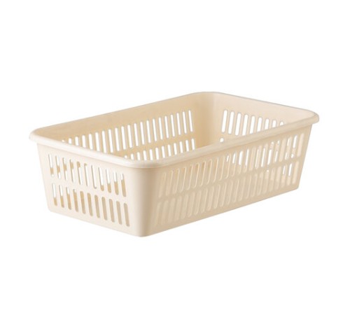 Корзинка 2 литра универсальная, 7,2х25х15 см, для хранения, пластик, ассорти, 331, 433310065
