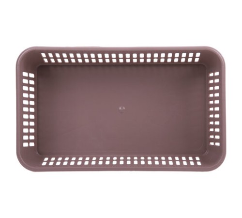 Корзинка 2 литра универсальная, 7,2х25х15 см, для хранения, пластик, ассорти, 331, 433310065