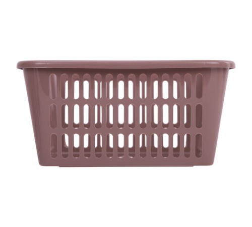 Корзинка 4 литра универсальная, 9,5х30х19,5 см, для хранения, пластик, ассорти, 332, 433320065