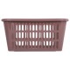 Корзинка 4 литра универсальная, 9,5х30х19,5 см, для хранения, пластик, ассорти, 332, 433320065