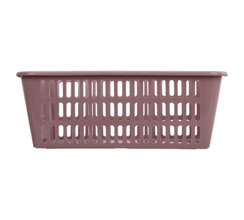 Корзинка 8 литров универсальная, 12,5х25х36 см, для хранения, пластик, ассорти, 333, 433330065