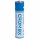 Батарейки алкалиновые "мизинчиковые" КОМПЛЕКТ 4 шт., CROMEX (КРОМЕКС) Alkaline, AAA (LR03, 24А), блистер, 457131