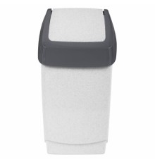 Ведро мусорное с КРЫШКОЙ (качающейся) 15 литров, 