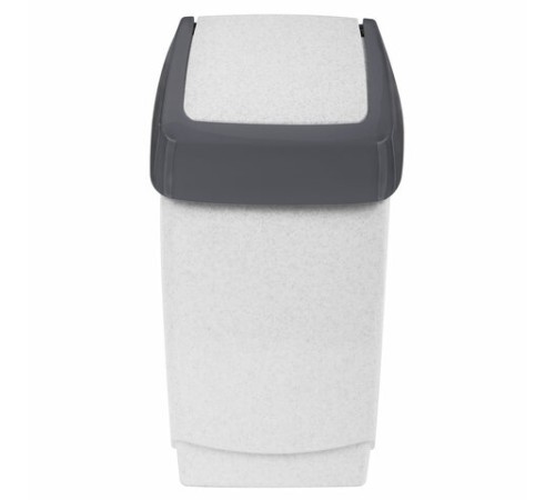 Ведро мусорное с КРЫШКОЙ (качающейся) 15 литров, 