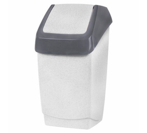 Ведро мусорное с КРЫШКОЙ (качающейся) 15 литров, 