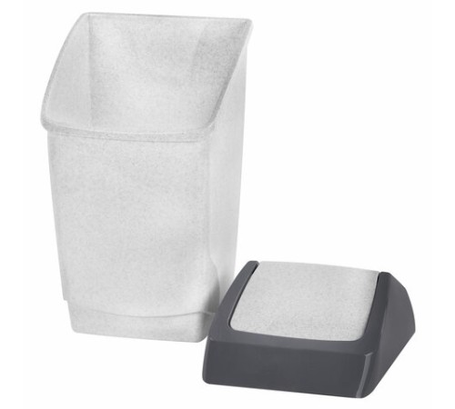 Ведро мусорное с КРЫШКОЙ (качающейся) 15 литров, 