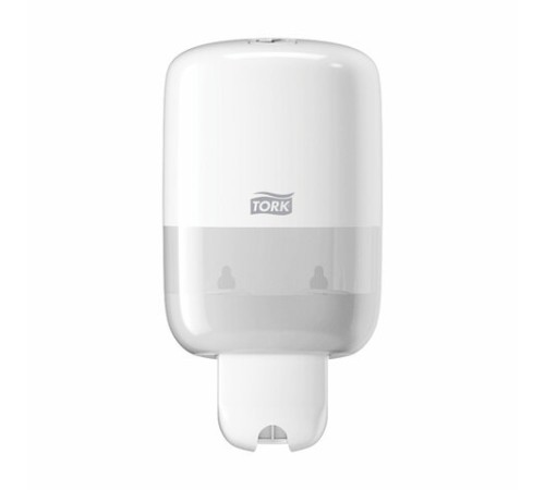 Дозатор для жидкого мыла TORK (Система S2) Elevation, 0,5 л, mini, белый, 561000