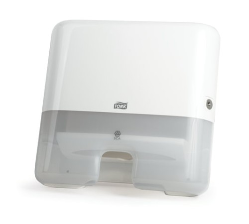 Диспенсер для полотенец TORK (Система H2) Elevation, mini, Z-сложения, белый, 552100