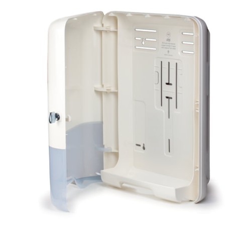 Диспенсер для полотенец TORK (Система H3) Elevation, V-сложения, белый, 553000