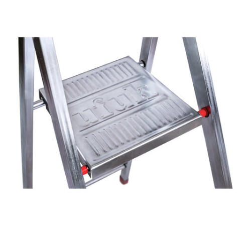 Стремянка стальная 10 ступеней, верхняя площадка 2,26 м, до 150 кг, облегченная, вес 13 кг, UFUK, ТУ 24/KRM610