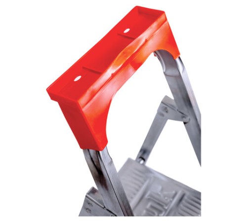 Стремянка стальная 10 ступеней, верхняя площадка 2,26 м, до 150 кг, облегченная, вес 13 кг, UFUK, ТУ 24/KRM610