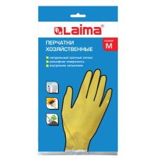 Перчатки МНОГОРАЗОВЫЕ латексные LAIMA 