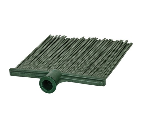 Метла синтетическая плоская 25х22 см, с черенком 120 см, еврорезьба, № 3, LAIMA EXPERT, 600385