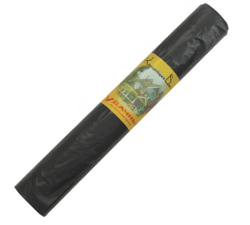 Мешки для мусора, 120 л, черные, в рулоне 10 шт., ПВД, 30 мкм, 70х110 см, КОНЦЕПЦИЯ БЫТА 