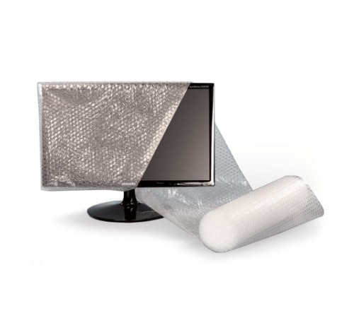 Пленка воздушно-пузырчатая 2-слойная, ширина 1,2 м, длина 100 м, плотность 75 г/м2