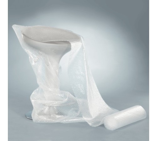 Пленка воздушно-пузырчатая 2-слойная, ширина 0,53 м, длина 20 м, плотность 75 г/м2