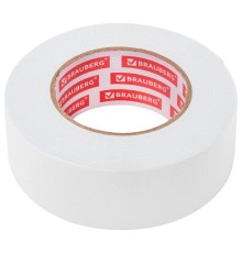 Клейкая двухсторонняя лента 50 мм х 8 м, НА ВСПЕНЕННОЙ ОСНОВЕ, 1 мм, прочная, BRAUBERG, 600485