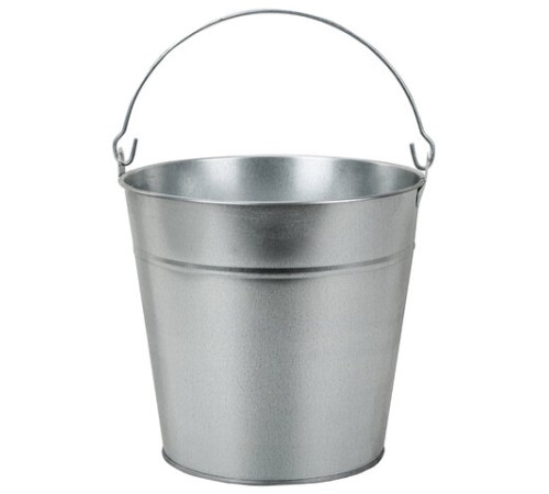 Ведро 12 л, без крышки, оцинкованное, 600562