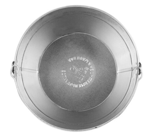 Ведро 12 л, без крышки, оцинкованное, 600562