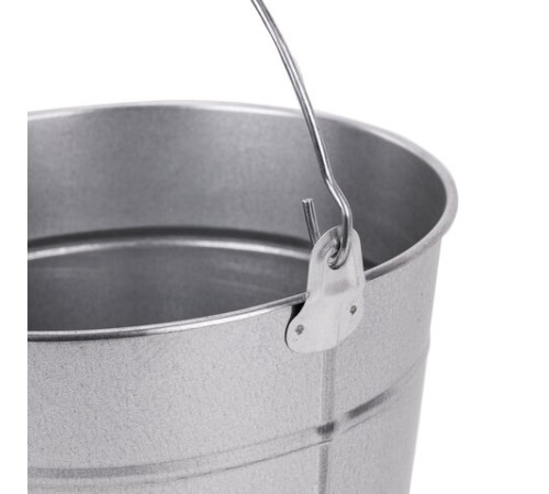 Ведро 12 л, без крышки, оцинкованное, 600562