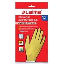 Перчатки МНОГОРАЗОВЫЕ латексные LAIMA 