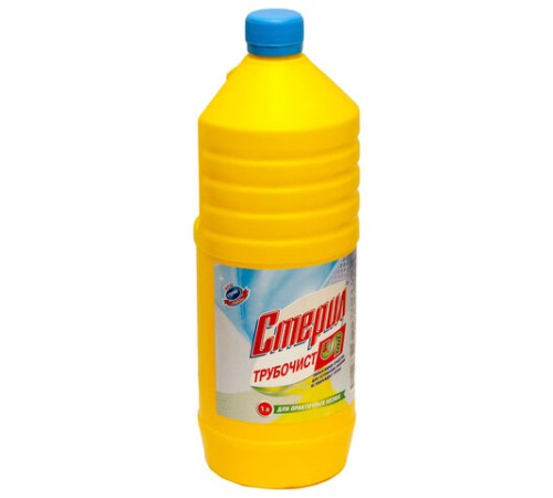 Средство для прочистки канализационных труб 1 л, ТРУБОЧИСТ (тип КРОТ)