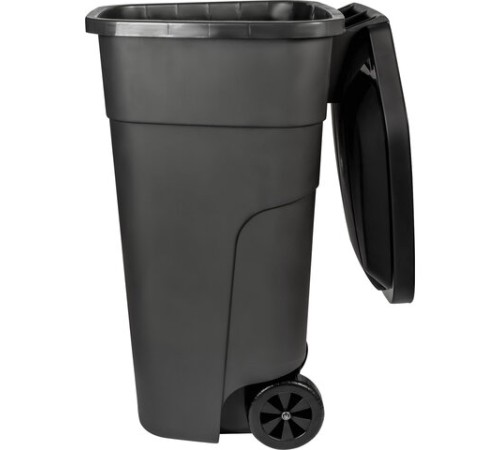 Контейнер 110 литров для мусора, с крышкой, на колесах, 84х54х58 см, пластиковый, PLAST TEAM, РТ9957