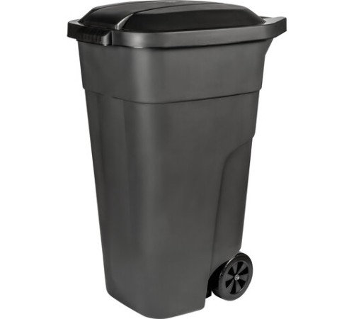 Контейнер 110 литров для мусора, с крышкой, на колесах, 84х54х58 см, пластиковый, PLAST TEAM, РТ9957
