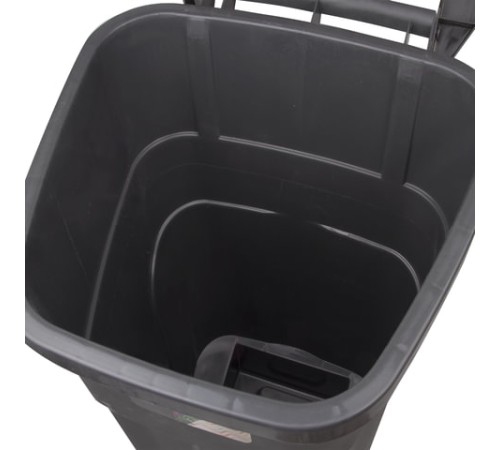 Контейнер 110 литров для мусора, с крышкой, на колесах, 84х54х58 см, пластиковый, PLAST TEAM, РТ9957