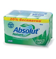 Мыло туалетное антибактериальное 300 г ABSOLUT (Абсолют) КОМПЛЕКТ 4 шт. х 75 г 