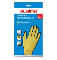Перчатки МНОГОРАЗОВЫЕ латексные LAIMA 