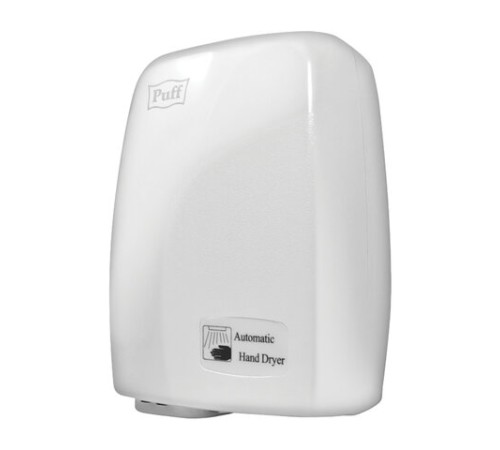 Сушилка для рук PUFF-120, 1200 Вт, пластик, белая, 1401.334